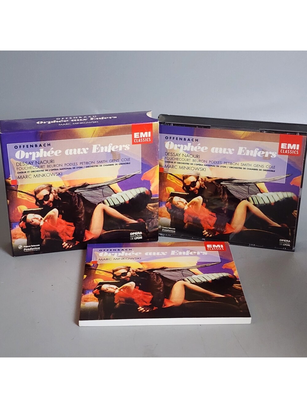 Offenbach: Orphée aux Enfers - Marc Minkowski 2 CD EMI Classics Opera French